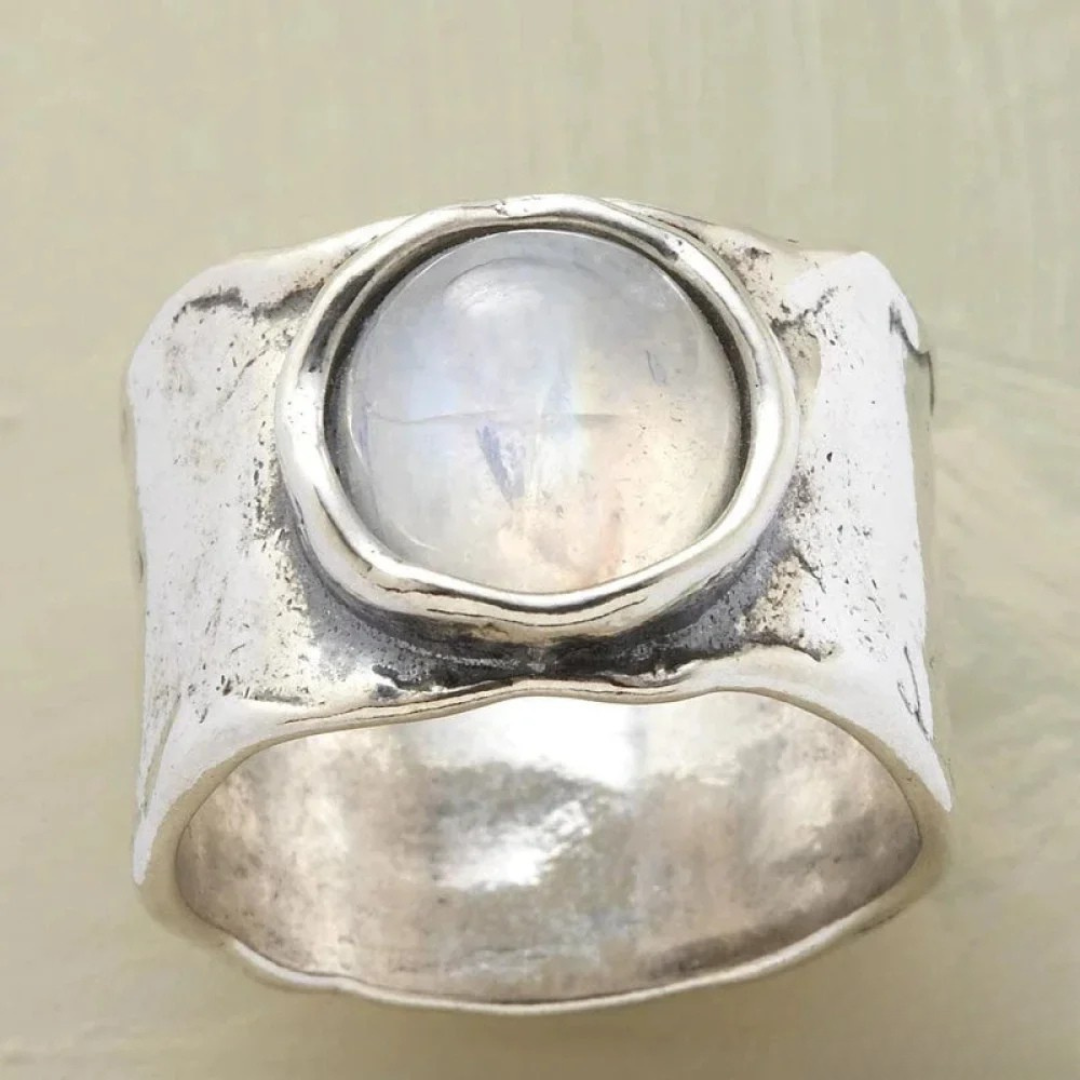 Anel Pedra Lunar